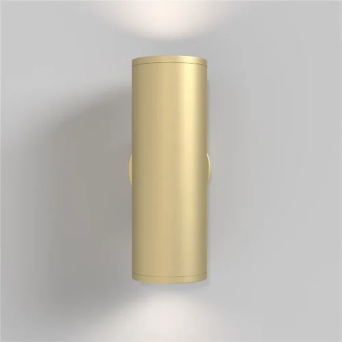 Настенный светильник (бра) FOCUS S GU10х2 10Вт IP 20 (Матовое Золото) - фото 6