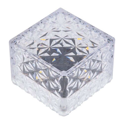 USL-F-172-PT050 ICECUBE Садовый светильник на солнечной батарее, 4 светодиода, Теплый белый свет, 1xАА Ni-Mh аккумулятор в-к, IP44, TM Uniel - фото 2