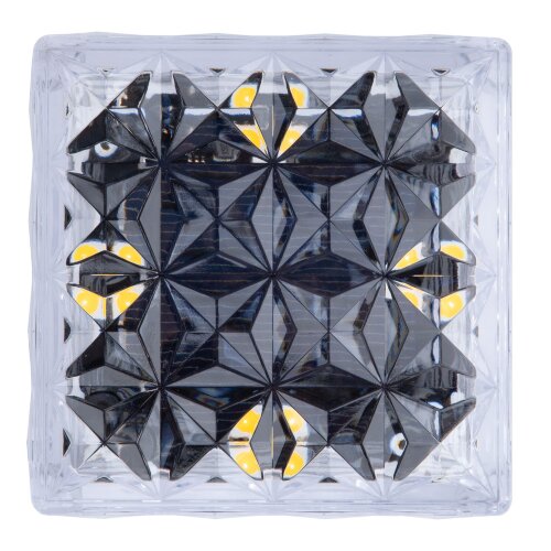 USL-F-172-PT050 ICECUBE Садовый светильник на солнечной батарее, 4 светодиода, Теплый белый свет, 1xАА Ni-Mh аккумулятор в-к, IP44, TM Uniel - фото 5