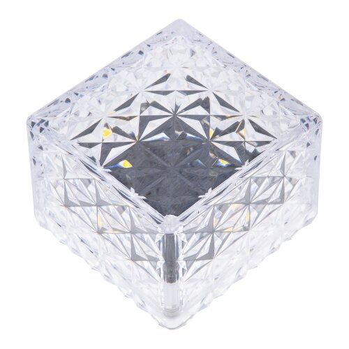 USL-F-172-PT050 ICECUBE Садовый светильник на солнечной батарее, 4 светодиода, Теплый белый свет, 1xАА Ni-Mh аккумулятор в-к, IP44, TM Uniel - фото 9