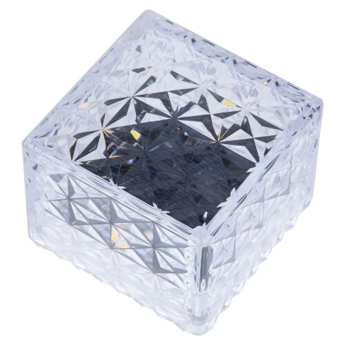 USL-F-172-PT050 ICECUBE Садовый светильник на солнечной батарее, 4 светодиода, Теплый белый свет, 1xАА Ni-Mh аккумулятор в-к, IP44, TM Uniel - фото 10