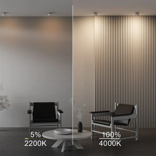 Встраиваемый светильник Onda 2200-4000K 12Вт 120° (Белый) - фото 4