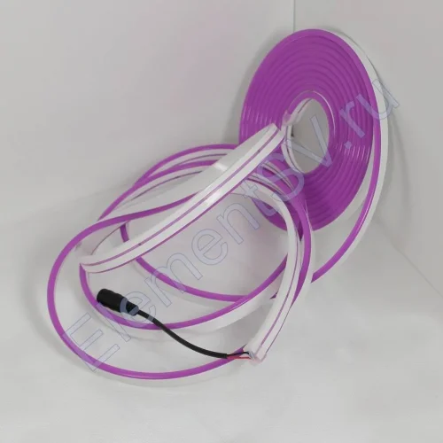 Светодиодный гибкий неон 4.5*13, 12V violet LB9 (блистер 5м) - фото 2.