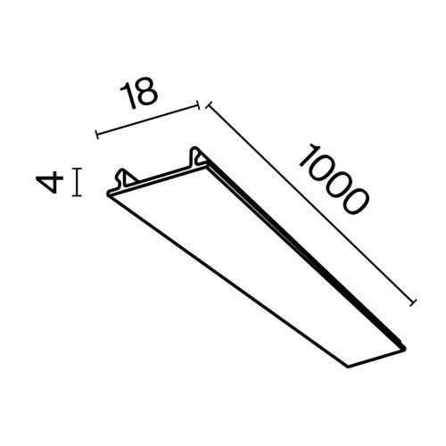 Декоративная накладка 1шт. Юнити / Тринити черный (Черный) TRA001DO-1B - фото 2
