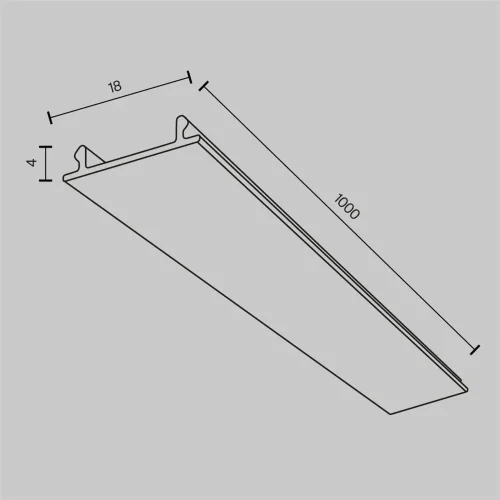Декоративная накладка 1шт. Юнити / Тринити черный (Черный) TRA001DO-1B - фото 10