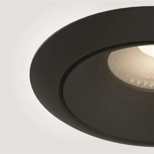 Встраиваемый светильник Yin GU10 1x10Вт (Черный) - фото 3