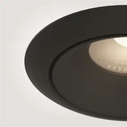 Встраиваемый светильник Yin GU10 1x10Вт (Черный)