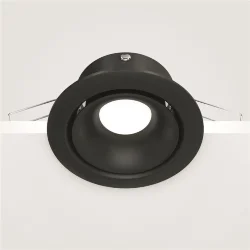 Встраиваемый светильник Yin GU10 1x10Вт (Черный)