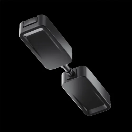 Коннектор питания прямой Radity встраиваемый черный (Черный) - фото 6