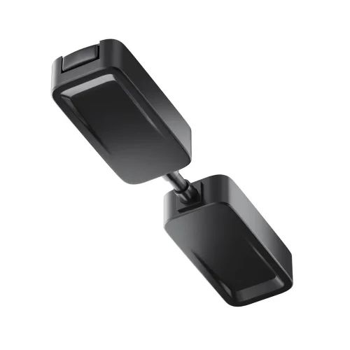 Коннектор питания прямой Radity встраиваемый черный (Черный) - фото