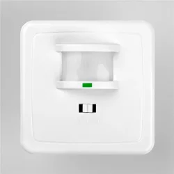Инфракрасный датчик движения 9m 1-1,8m 800W IP20 160° SNS-M-01 белый (056578)