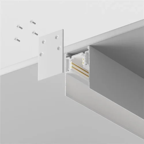 Шинопровод 3м Gravity накладной/подвесной белый (Белый) TRX010-413W - фото 5