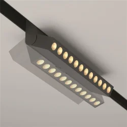 Трековый светильник Points rot Exility 2700-6000K 12Вт 36° Dim Dali1 (Черный)