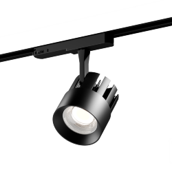 Трековый светильник 6063 Focus TR2 (RAL9005/24deg — 20-40W/3090)