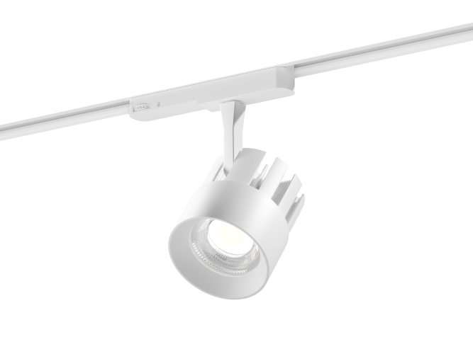 Трековый светильник 6063 Focus TR2 (RAL9005/24deg — 20-40W/3090) - фото 1