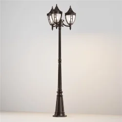 Садово-парковый светильник Rivoli E27х3 60Вт IP 44 (Черный)