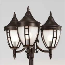 Садово-парковый светильник Rivoli E27х3 60Вт IP 44 (Черный)