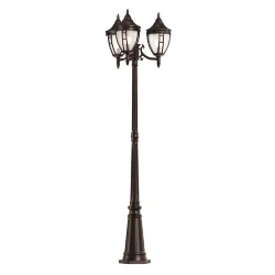 Садово-парковый светильник Rivoli E27х3 60Вт IP 44 (Черный)