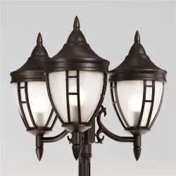 Садово-парковый светильник Rivoli E27х3 60Вт IP 44 (Черный)