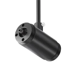 Прямой коннектор для системы Shelf с вводом питания (Черный) CA013IC-P-B