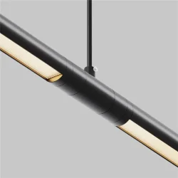 Прямой коннектор для системы Shelf с вводом питания (Черный) CA013IC-P-B