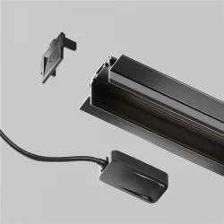 Ввод питания(0,5м) Radity для встраиваемого монтажа черный (Черный)