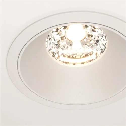 Встраиваемый светильник Альфа / Alfa LED 15 Вт 3000 К 36° (Белый) DL043-01-15W3K-RD-W - фото 4