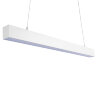 ULO-K10D 12W-4000K-L50 IP40 WHITE Светильник линейный светодиодный подвесной, Белый свет 4000K, 1350Лм, Алюминий, Цвет белый, TM Uniel - фото 1