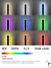 Светильник уличный светодиодный ДБУ MARS120-40RGB-SMART-ВL 40Вт 1200x80 с пультом ДУ IP54 черный IN HOME - Фото 6