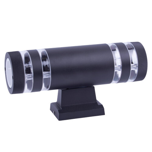 UUL-S20A 2x60W-E27 IP65 BLACK Светильник уличный, под две лампы Е27, Архитектурный накладной, Корпус черный, TM Uniel - фото 2