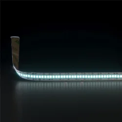 Светодиодная лента 24 В 16 Вт/м 240 Led/м 2835 IP65, холодный белый 6500 K, 5 м Лента светодиодная 24V 16W 240Led 2835 IP65 холодный белый, 5м (052993)