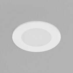Встраиваемый влагозащищенный светильник, IP65, до 10 Вт, LED, GU5,3, белый, Denkirs DK3101-WH