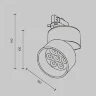 Трековый светильник Альфа / Alfa Trinity 2700K 15Вт 36° (Белый) TR199-3-15W2.7K-M-W - фото 10