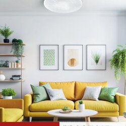 Светильник светодиодный серии DECO ГЛОРИЯ 36Вт 230В 6500К 3240Лм 380х55мм IN HOME