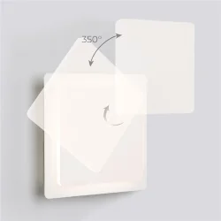 Настенный светодиодный светильник Screw LED 40136/1 белый (055774)
