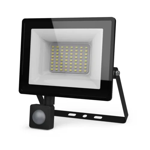 Прожектор светодиодный Elementary 50Вт 6500К IP65 4750лм 175-265В ДО с датчиком движения черн. GAUSS 628511350 - фото 6