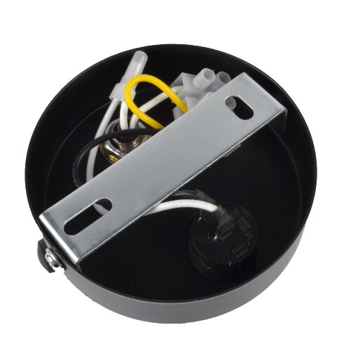 DLC-S612 GU10-B BLACK Светильник декоративный накладной, серия Sotto, Без лампы, цоколь GU10, Выкл, на корпусе, Металл, Черный, TM Fametto - фото 4