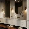 Настенный светильник (бра) Связь / Connect 3000К 5Вт (Латунь) MOD356WL-L4BS3K - фото 11