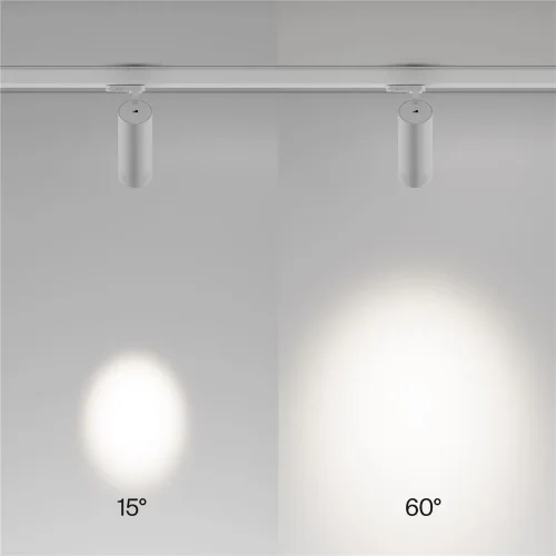Трековый светильник Focus Zoom Trinity 4000K 20Вт 15-60° (Белый) - фото 7
