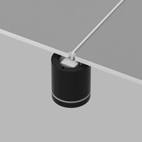 DK4016-BK Светильник накладной IP 20, 5 Вт, LED 3000, черный, алюминий/акрил. Фото 4