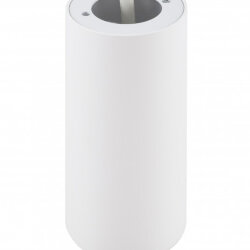 Накладной светильник, IP 20, 15 Вт, GU10, белый, алюминий, Denkirs DK2051-WH