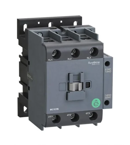 Контактор MC1E 3п 80А кат. 220В/230В AC 1НО+1НЗ SE MC1E80M7 - фото