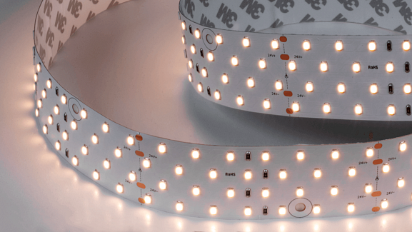 Светодиодная лента 26Вт 24В, DSG2280-24-WW-33 - фото