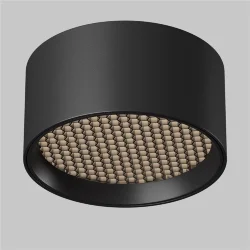 Потолочный светильник Glare 4000К 7Вт 30° IP 44 (Черный)