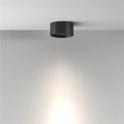 Потолочный светильник Glare 4000К 7Вт 30° IP 44 (Черный)