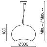 Подвесной светильник Холм / Mound (Белый) FR5428PL-01W - фото 8