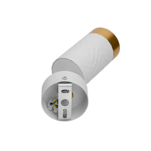 Светильник WOLTA WSL-GU10/S09WG под лампу GU10 Белый / Золотой LINEA - фото 6.