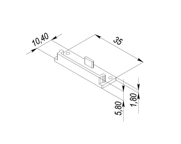 Заглушка для LC-LP-1035 - фото 2