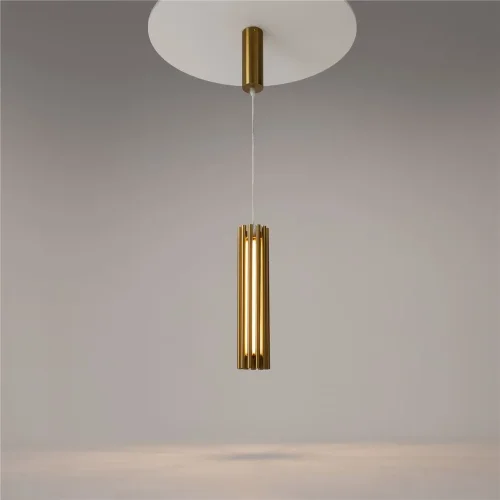 Подвесной светильник Sonata 3000K 12Вт (Латунь) - фото 4