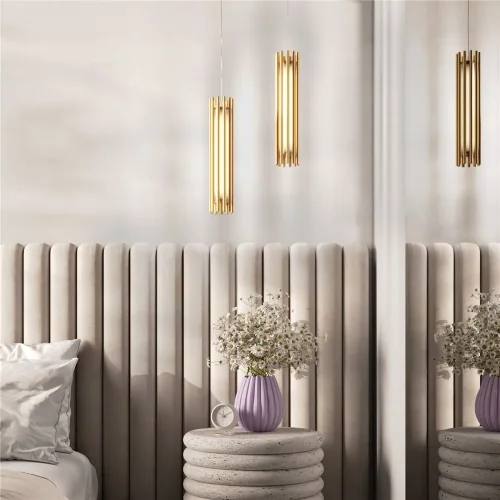 Подвесной светильник Sonata 3000K 12Вт (Латунь) - фото 12